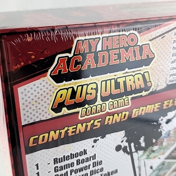 My Hero Academia Plus Ultra! Board Strategy Dice  Game 2-4 Players Age 14+ - Picture 7 of 10